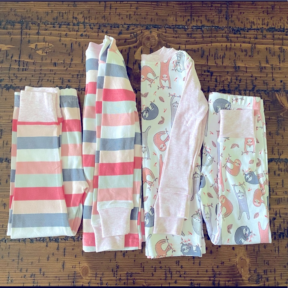 4t girls pj sets